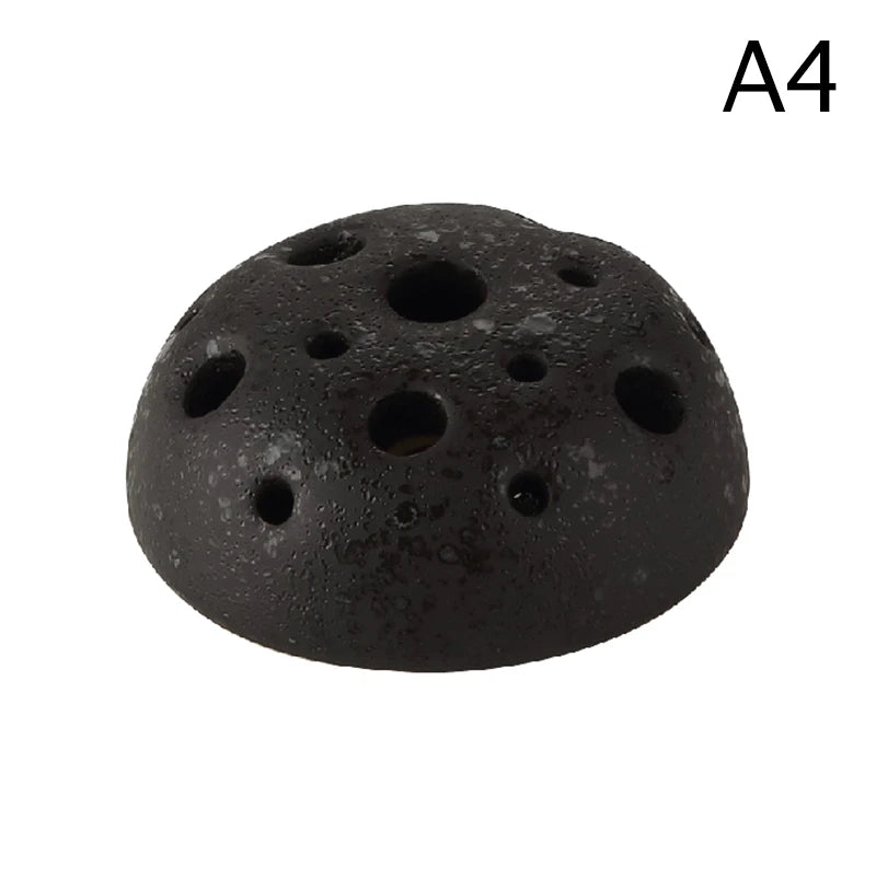 Japanese Style Ikebana Vase Ceramic Lotus Seedpod Zen Tea Table Desktop Flower Arrangement Utensils Ceramic Stone Sand Decor