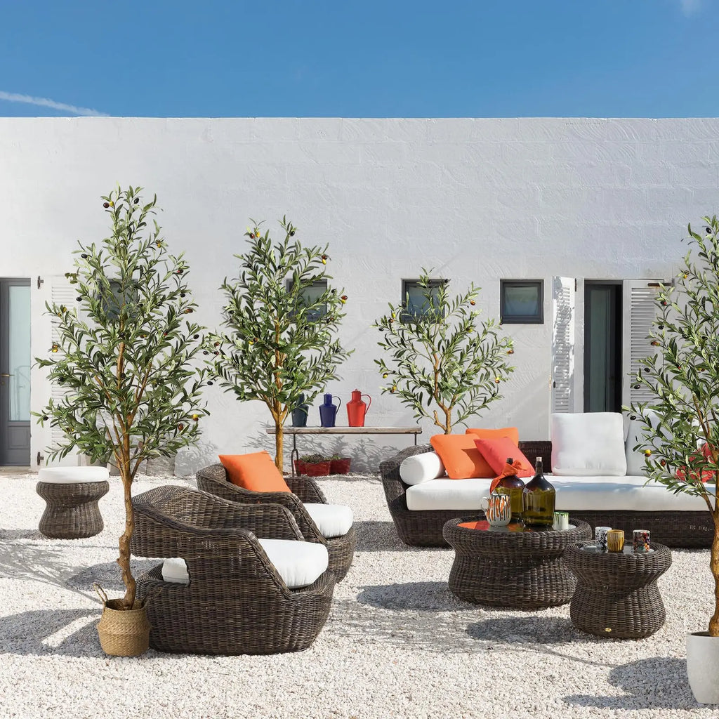 Artificial Olive Tree 120/150/180Cm-Artificial Plants with Wood Trunk for Living Room Office Decor, Spring Decoration