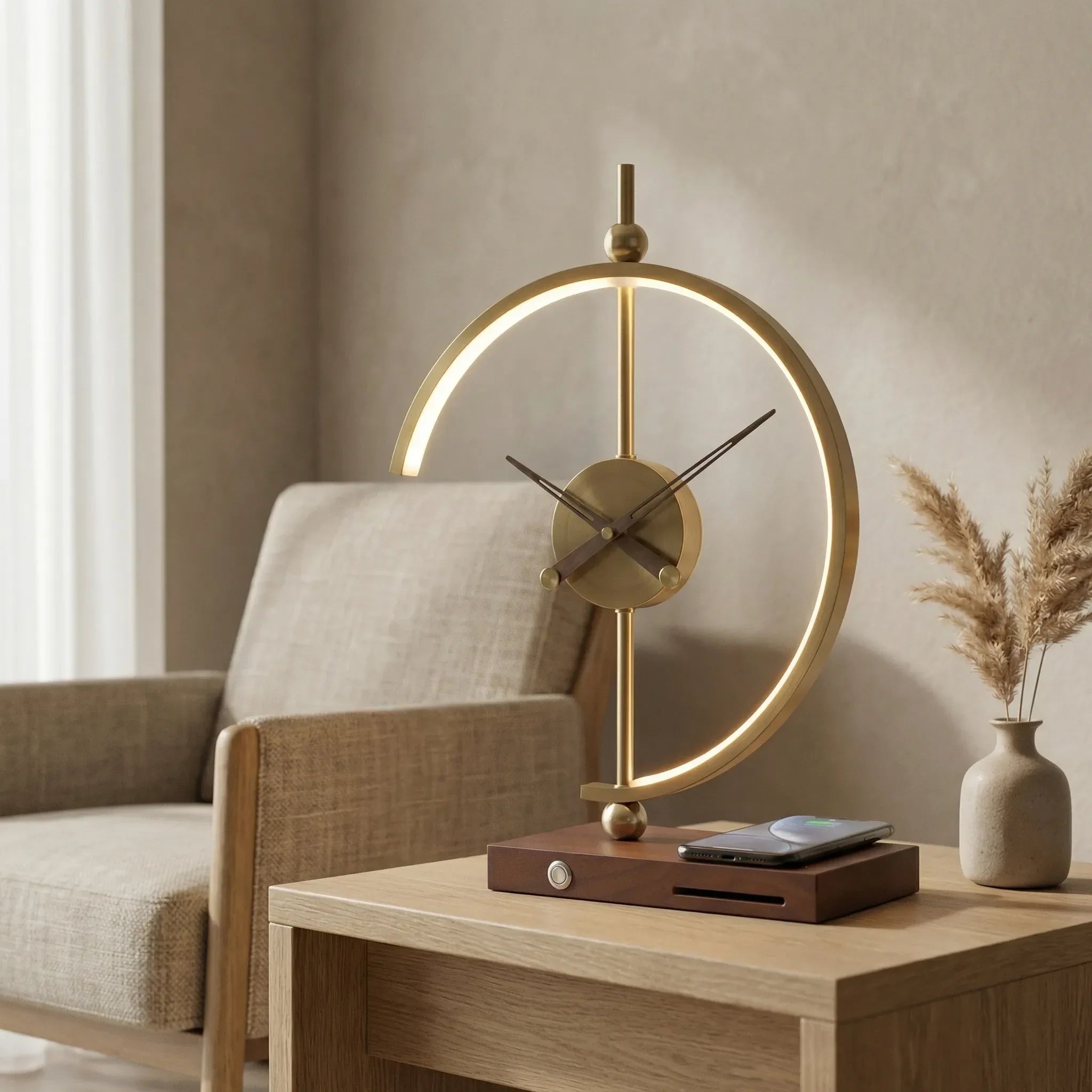 Aurvelle - Minimalist Sculptural Desk Clock