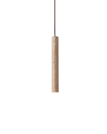 Natuurlijke Travertin Hanglamp Met Cilindervormig Design Voor Eetkamer En Hal – Japandi Natuursteen Verlichting | Restfield